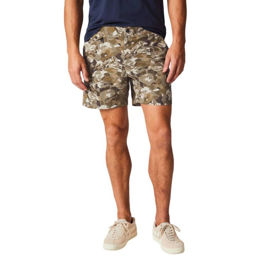 NEW BILLY REID camellia moore hybrid swims shorts in olive